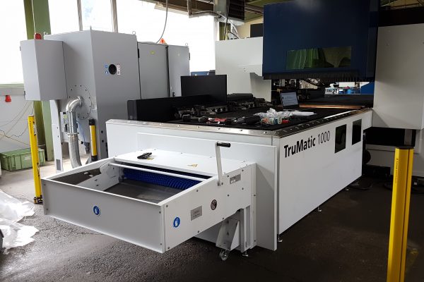 Adler Blechbearbeitung TC 1000 fibre Erweiterung Laser